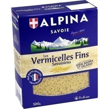 Les Vermicelles fins Savoisiens 500 g - Epicerie Sale - Promocash Annecy