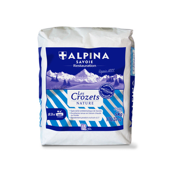 5KG CROZETS NATURE ALPINA SAVO - Epicerie Sale - Promocash Promocash Morzine