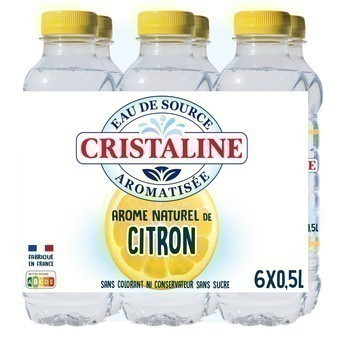 CRISTALINE ARO CITRON 6X0,5L - Brasserie - Promocash Prigueux