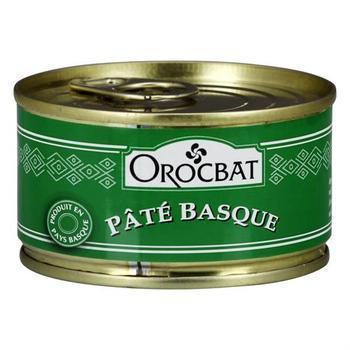 125G PATE BASQUE PUR PORC OROC - Epicerie Sale - Promocash Dax