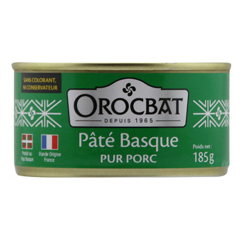 185G PATE BASQUE PUR PORC OROC - Epicerie Sale - Promocash Pau