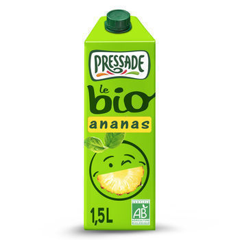 BRIK 1.5L BIO ANANAS PRESSADE - Brasserie - Promocash Dijon