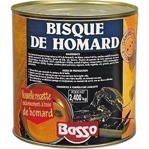 Bisque de Homard BASSO - la boîte 3/1 - Epicerie Salée - Promocash Nîmes