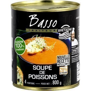 Soupe de poissons 800 g - Epicerie Sale - Promocash Nantes