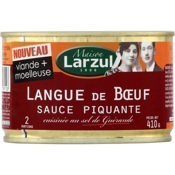 Langue de boeuf sauce piquante cuisine au sel de Gurande - Epicerie Sale - Promocash RENNES