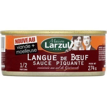 Langue de boeuf sauce piquante cuisine au sel de Gurande - Epicerie Sale - Promocash Saint Brieuc