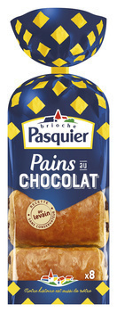 360G PAINS CHOCOLA X8 PASQUIER - Pains et viennoiseries - Promocash Boulogne