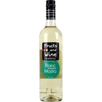 75 BABV FRUITS&WINE BL MOJITO - Vins - champagnes - Promocash Roanne