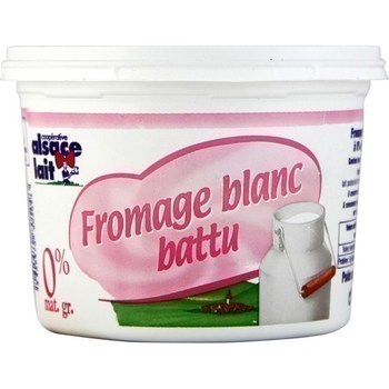 Fromage blanc battu 0% MG - Crmerie - Promocash Chambry