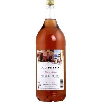 Vin de pays Di Chieti Lou Peyra 12 2 l - Vins - champagnes - Promocash Quimper