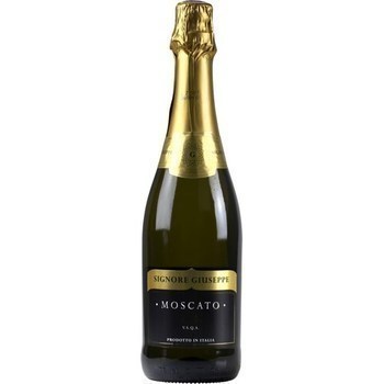 Moscato Dolce Signore Giuseppe 7 75 cl - Vins - champagnes - Promocash PUGET SUR ARGENS