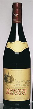 Vin de Bourgogne Pinot Noir 2007 75 cl - Vins - champagnes - Promocash Belfort