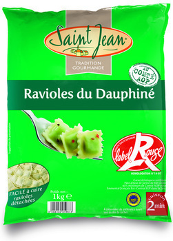 1KG RAVIOLES DAUPHINE STJ - Surgels - Promocash Nevers