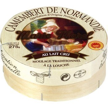 Camembert de Normandie au lait cru AOP 275 g - Crmerie - Promocash Arles