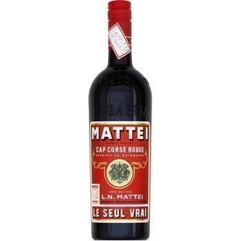 Apritif au quinquina Cap Corse rouge 750 ml - Alcools - Promocash Nantes