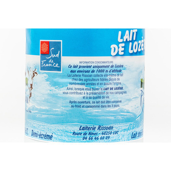 1L LAIT DE LOZERE UHT 1/2 ECRE - Crmerie - Promocash Ales