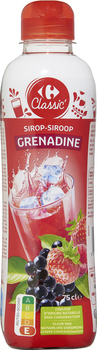 BID.75CL SIR.GRENADINE CRF - Brasserie - Promocash Saumur