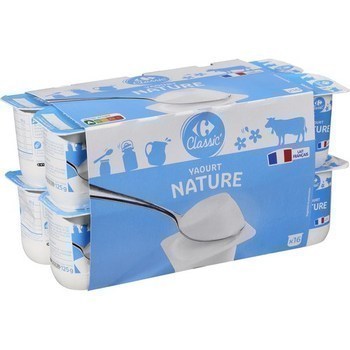 Yaourt nature 16x125 g - Crmerie - Promocash Limoges