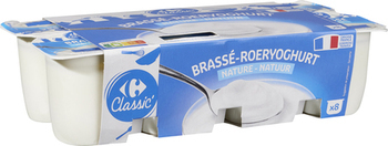 8X125G YAOURT NATUR.BRASSE CRF - Crmerie - Promocash Villefranche