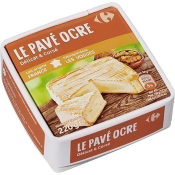 Le Pav Ocre 220 g - Crmerie - Promocash Carcassonne
