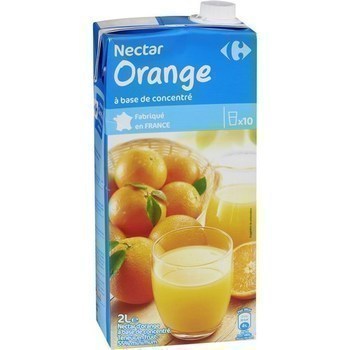 Nectar orange  base de concentr 2 l - Brasserie - Promocash Bthune