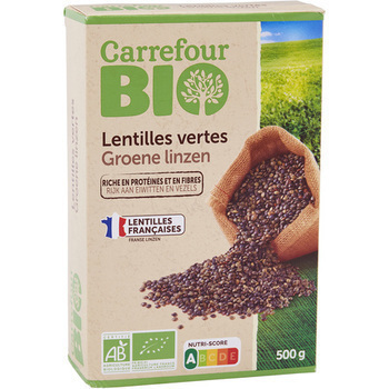 500G LENTILLES VERTE CRF BIO - Epicerie Sale - Promocash Albi