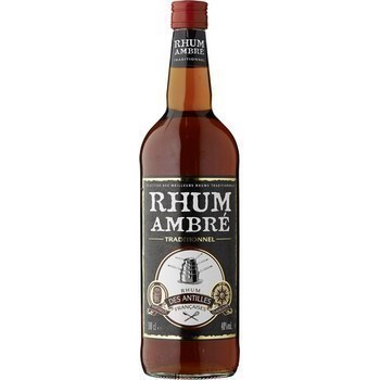 Rhum ambr traditionnel 1 l - Alcools - Promocash Le Havre