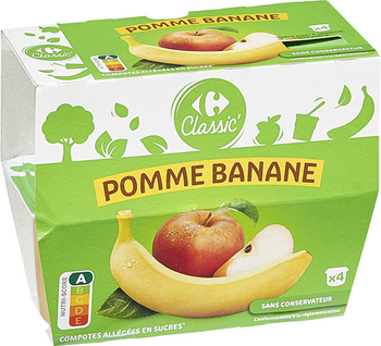 4X100G DESSERT POMME/BANAN.CRF - Epicerie Sucre - Promocash Dunkerque