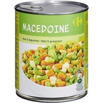 Macdoine aux 5 lgumes 530 g - Epicerie Sale - Promocash Nancy