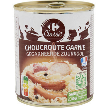 4/4 CHOUCROUTE GARNIE CRF - Epicerie Sale - Promocash Montpellier