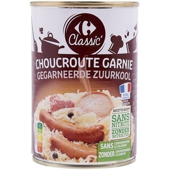 1/2 CHOUCROUTE GARNIE CRF - Epicerie Sale - Promocash Metz