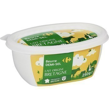 Beurre demi-sel 250 g - Crmerie - Promocash LA FARLEDE