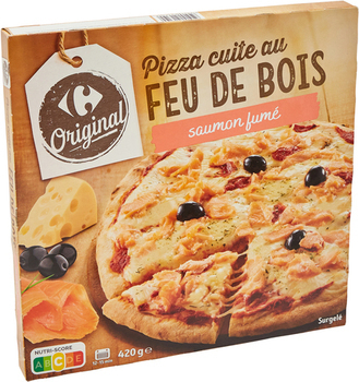 420G PIZZA FDB SAUMON CRF ORIG - Surgels - Promocash Dieppe