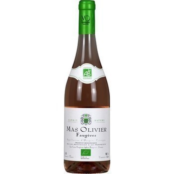 Faugres bio Mas Olivier 13 75 cl - Vins - champagnes - Promocash Saint-Quentin