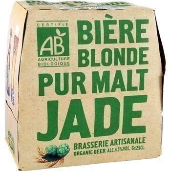 Bire blonde bio pur malt - Brasserie - Promocash Granville