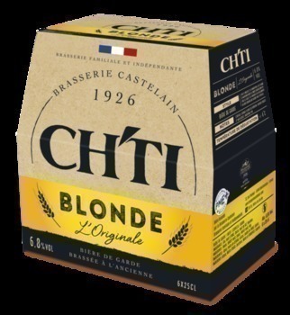 CH'TI ORIGINALE BLONDE 6X25CL - Brasserie - Promocash Mulhouse