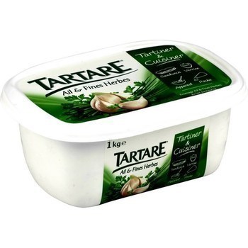 Fromage ail & fines herbes  tartiner & cuisiner 1 kg - Crmerie - Promocash Rodez