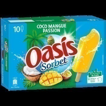 400G BAT COCO MANGUE PASSION - Surgels - Promocash Vichy