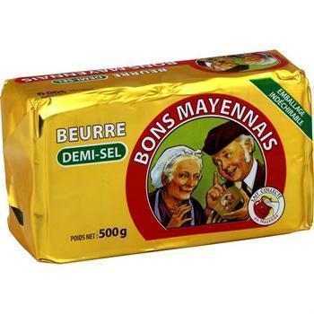 500G BEURRE 1/2SEL BON MAYENNA - Crmerie - Promocash Laval