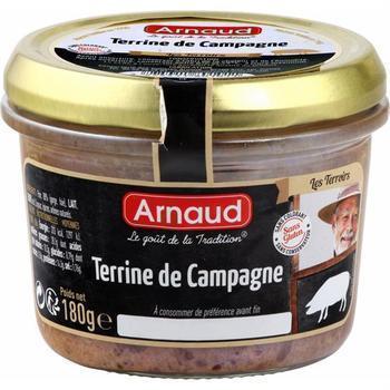 180G TERRINE CAMPAGNE ARNAUD - Epicerie Sale - Promocash Limoges