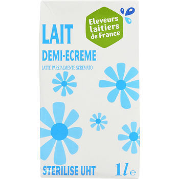Brk 1l lait uht 1/2 ecreme - Crmerie - Promocash Le Pontet