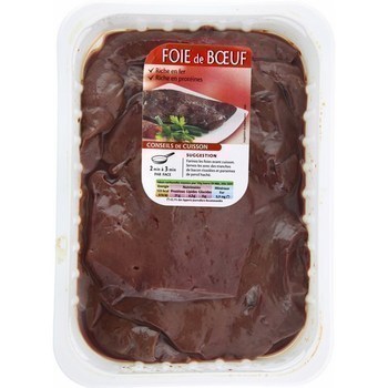 Foie de boeuf tranche sous vide x10 - Boucherie - Promocash Thonon