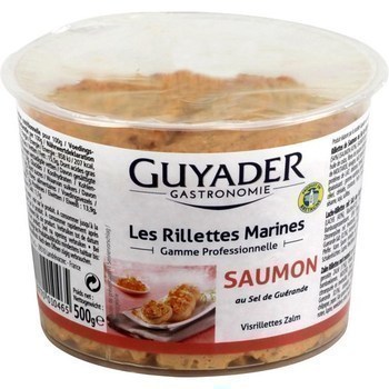 Les Rillettes Marines saumon 500 g - Charcuterie Traiteur - Promocash Carcassonne