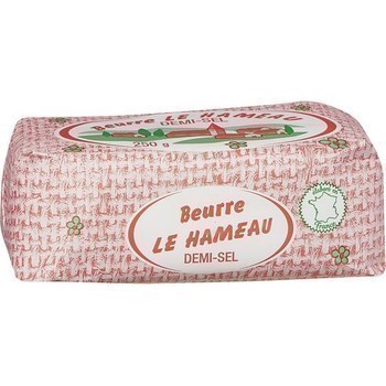 Beurre Le Hameau demi-sel 250 g - Crmerie - Promocash Boulogne