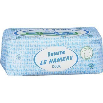 Beurre Le Hameau doux 250 g - Crmerie - Promocash Boulogne