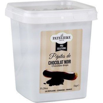 Ppites de chocolat noir 1 kg - Carte Vente  emporter - Promocash Le Pontet