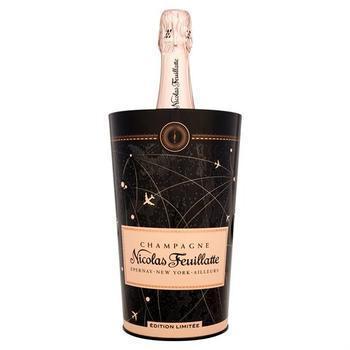 CHAMPAGNE ROSE N.FEUILLATE - la bouteille 75cl plus seau explorateur - Vins - champagnes - Promocash Cholet