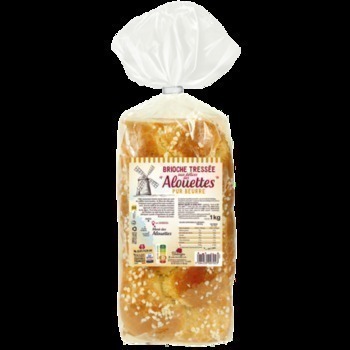 1KG B.TRESSEE ALOUETTES BLG - Pains et viennoiseries - Promocash Colmar