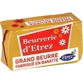 250G BEURRE PLAQUETTE ETREZ - Crmerie - Promocash Bourgoin