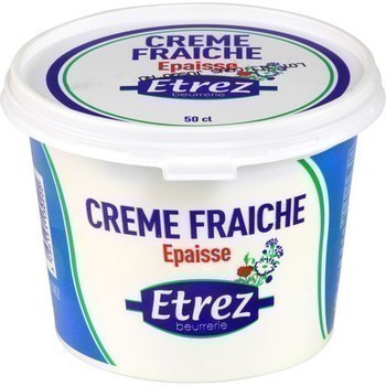 50CL CREME FRCHE EPAISSE ETREZ - Crmerie - Promocash Macon